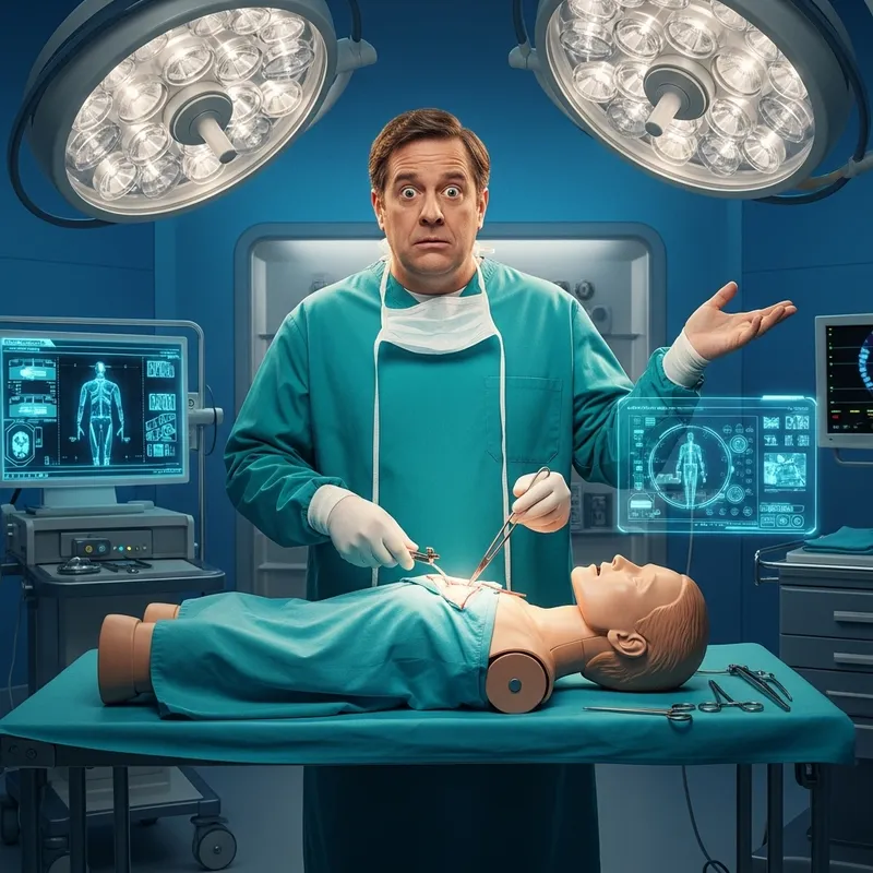 Hilarious Comedy: Mr. Bean as a Talented Surgeon