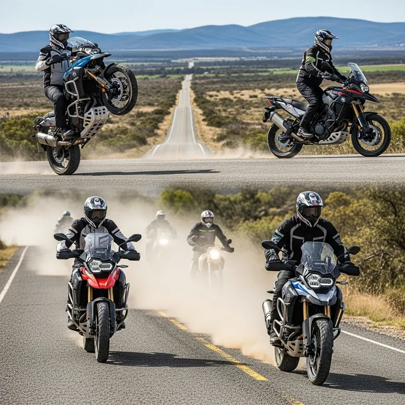 Thrilling Motorcycle Maneuvers in Epic Video | Motorbike Action Scenes