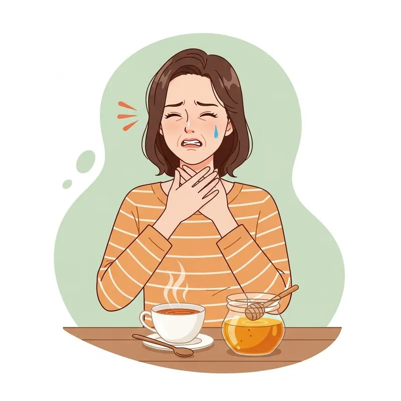 Soothing Herbal Tea for Sore Throat Relief