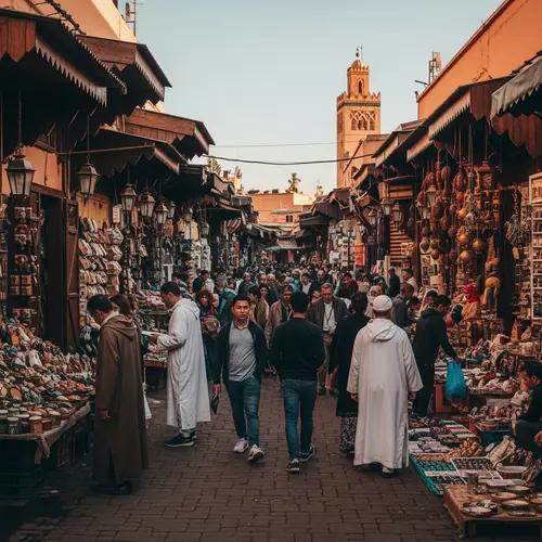 Vibrant Marrakech Marketplace: A Cultural Haven