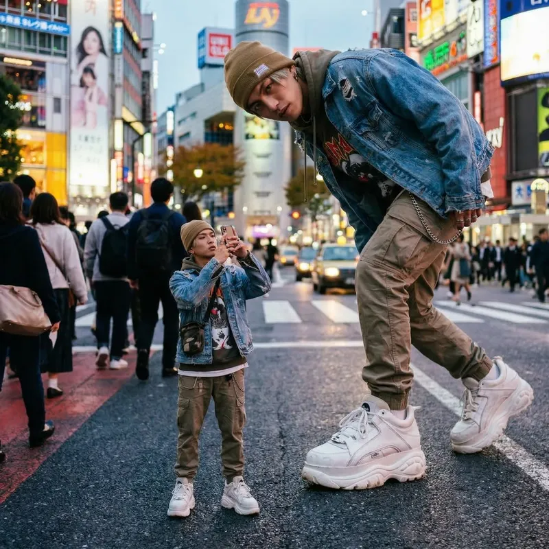 Surreal Street Photography: Giant vs. Tiny