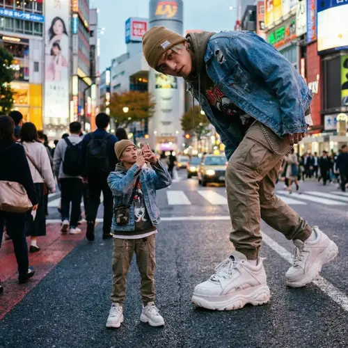 Surreal Street Photography: Giant vs. Tiny