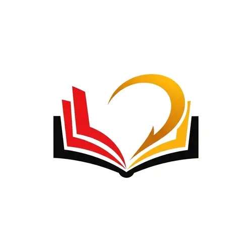 Innovative German Language Teaching Social Media Logo Design