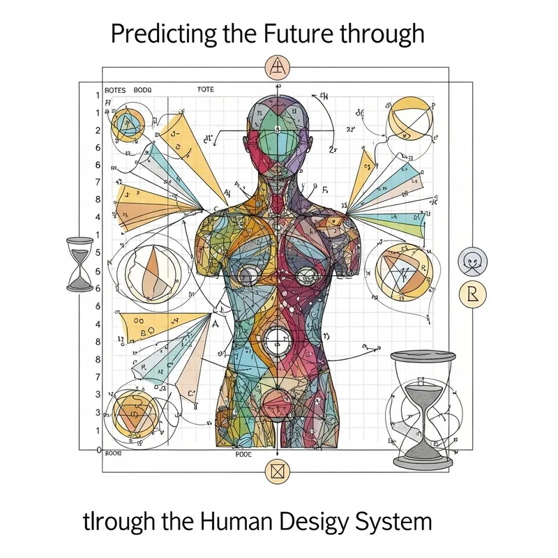 Unlocking Future Insights with Human Design System | Bodygraph Art