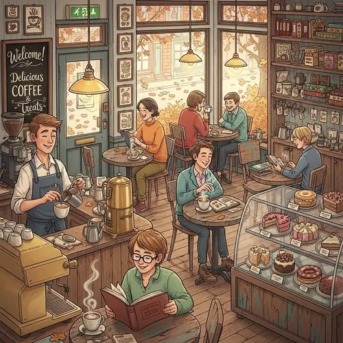 Creative Coffee Shop Image Ideas