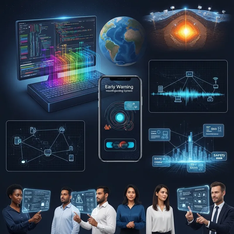 Machine Learning Earthquake Warning System: Stunning Images & Interface Design