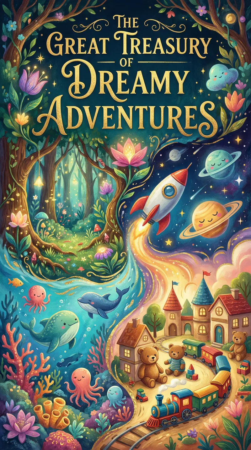 The Great Treasury of Dreamy Adventures Book Cover
