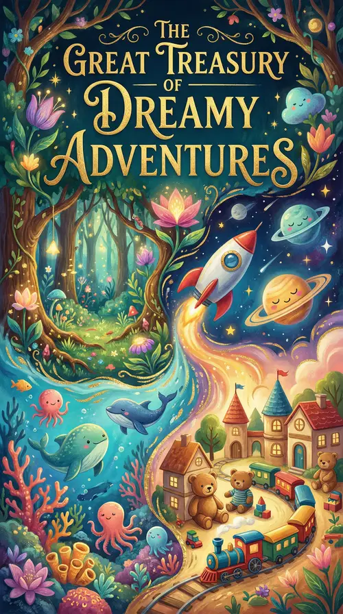 The Great Treasury of Dreamy Adventures Book Cover