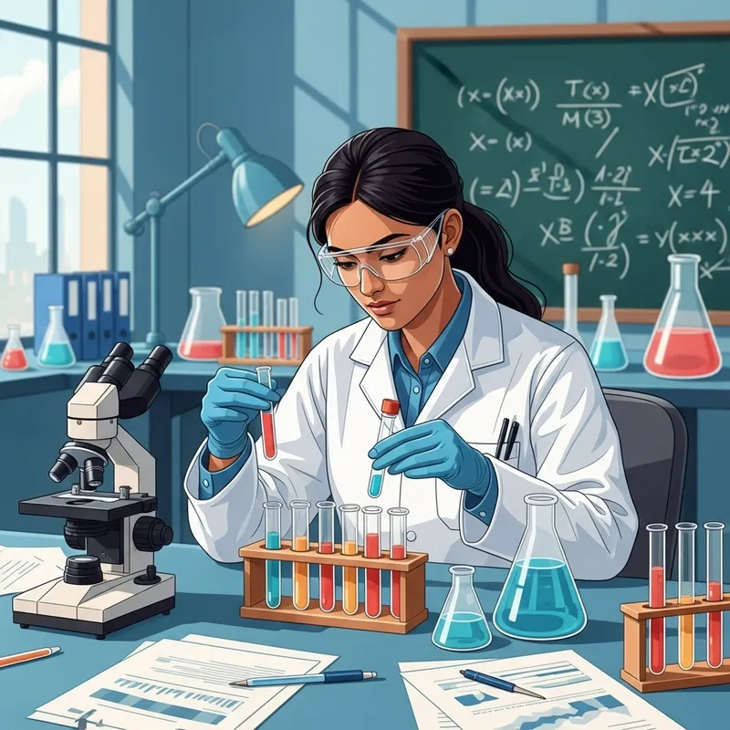 South Asian Person - Scientific Exploration and Innovation