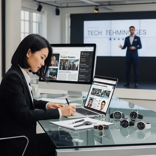 Tech & Watch Journalism: Latest Smartwatch Models, Tech Reviews