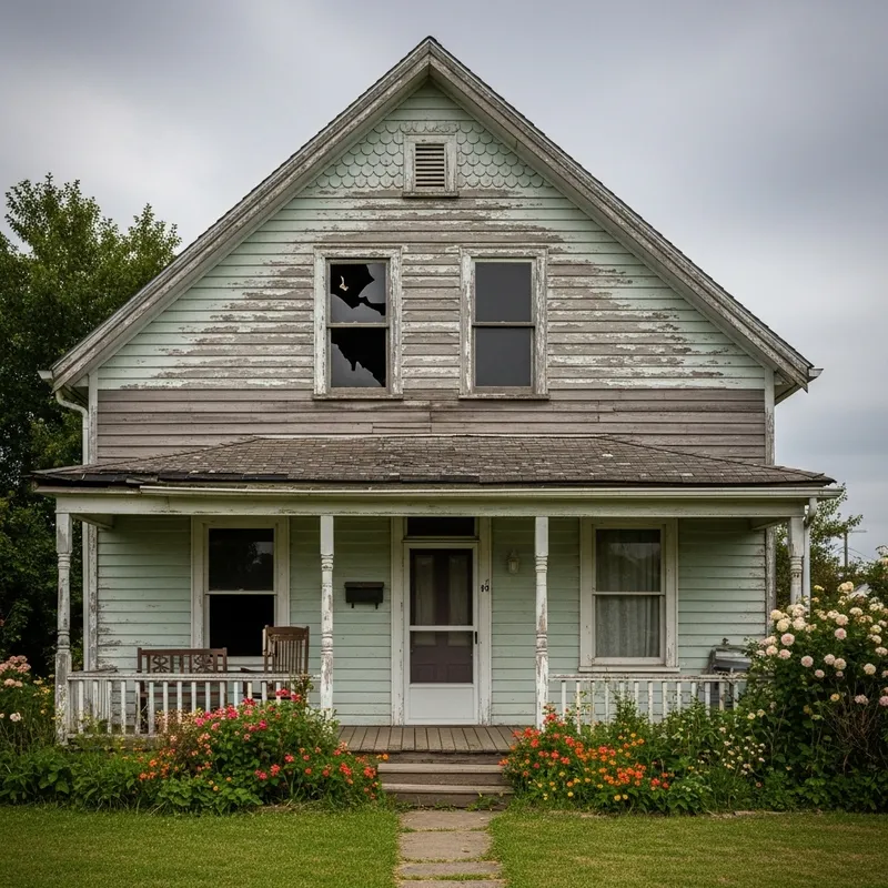 Abandoned $100 House with Colorful Garden | Mystery Capture