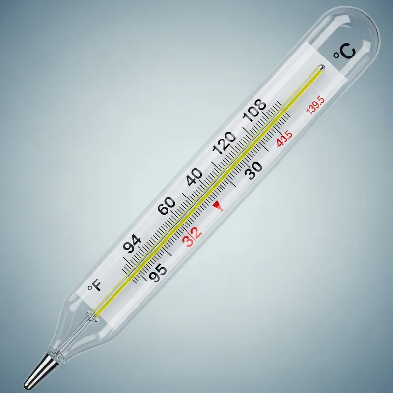 High Fever Thermometer Image | Proof of Illness Picture