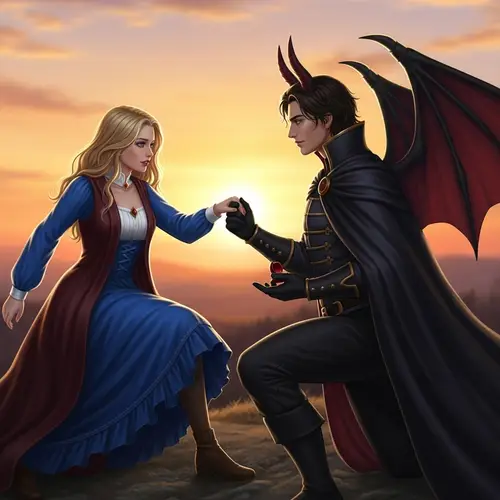 Romantic Novel Proposal at Sunset | Tense Emotions Unfold