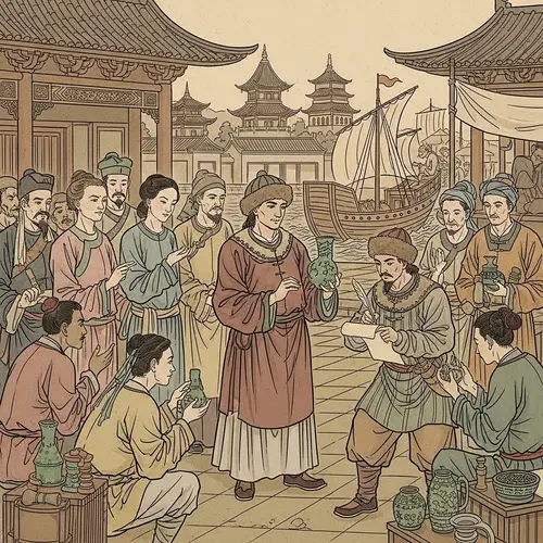 Marco Polo's Cultural Exchange in Ancient China