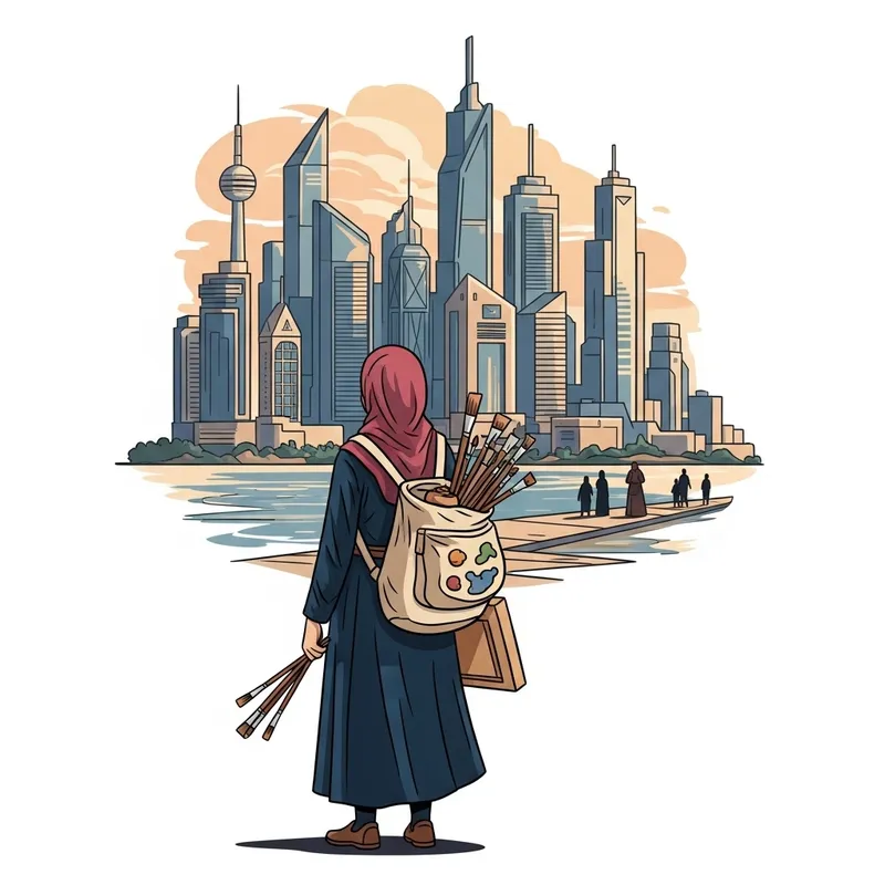 Village Artist Transforms Success in Big City | Cityscape Painting Village Artist Transforms Success in Big City | Cityscape Painting