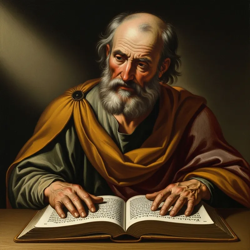 Oil Painting of Seneca: Stoic Philosopher