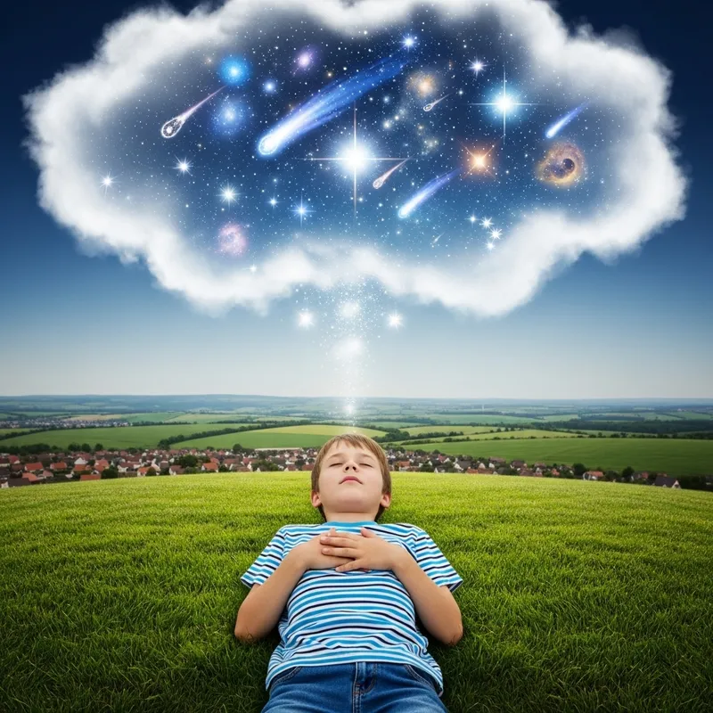 Alex's Celestial Dreams in Serene Countryside