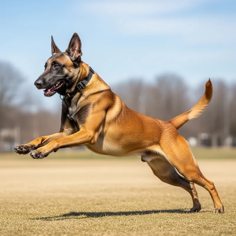 Powerful Belgian Malinois in Action | Strong & Energetic Breed