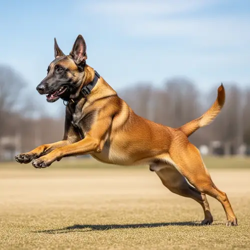 Dynamic Belgian Malinois Dog | Agile & Energetic Canine