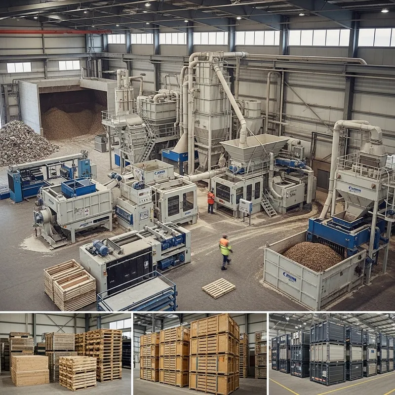 Wood-Based Waste Processing: Components for Storage & Packaging Wood-Based Waste Processing: Components for Storage & Packaging