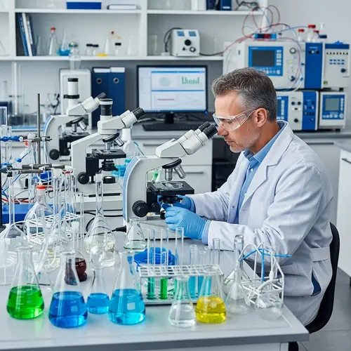 Professor in Modern Laboratory