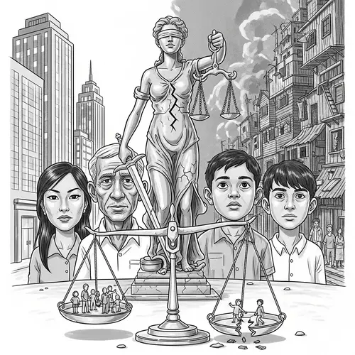 Powerful Editorial Cartoon on Social Injustice | Diverse Representation