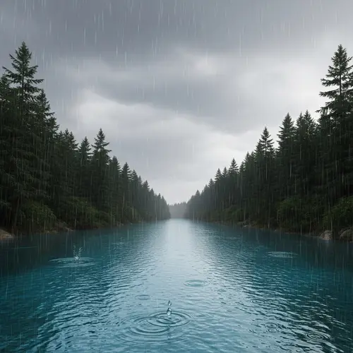 Realistic Water Quality Affected by Rainfall