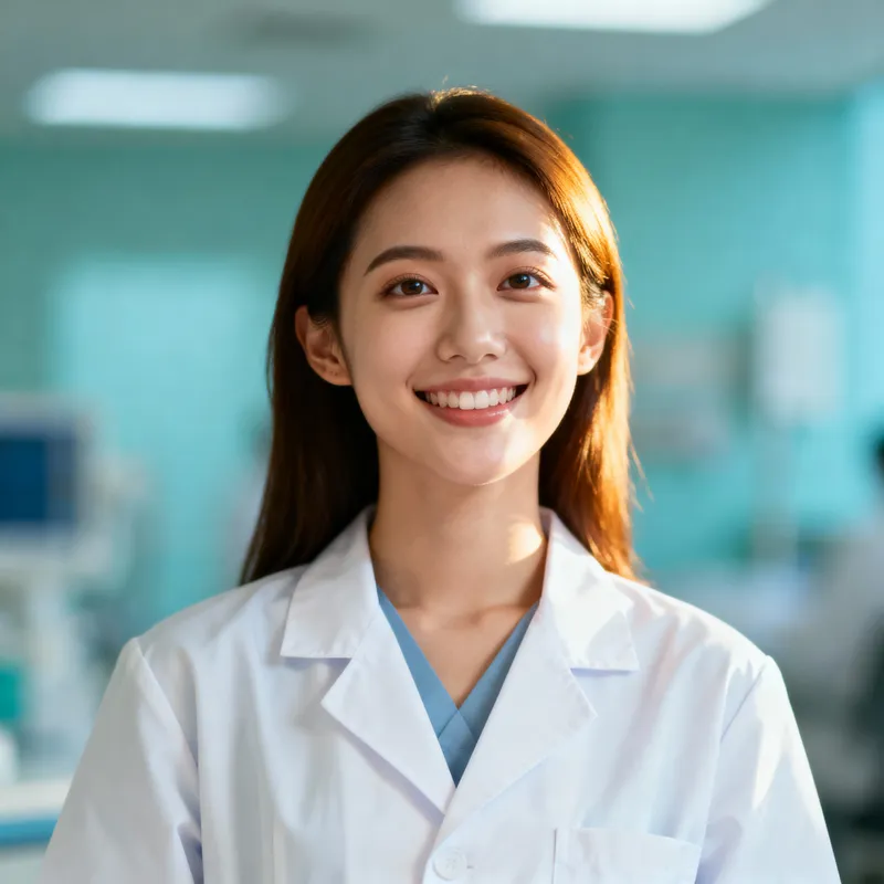Empowering Female Doctor Residency Headshot Empowering Female Doctor Residency Headshot
