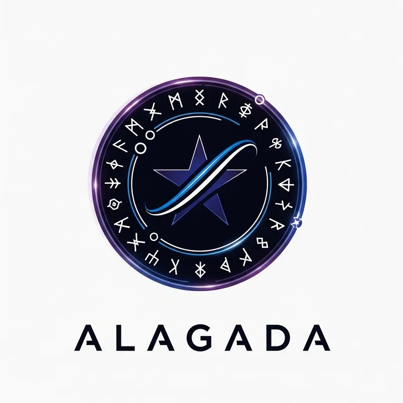 Mysterious Star Symbol Logo Design for Alagada Organization Mysterious Star Symbol Logo Design for Alagada Organization