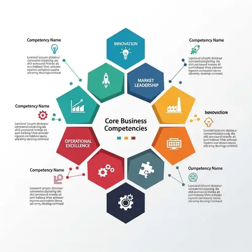 Hexagonal Business Competencies | Collaborative Synergy