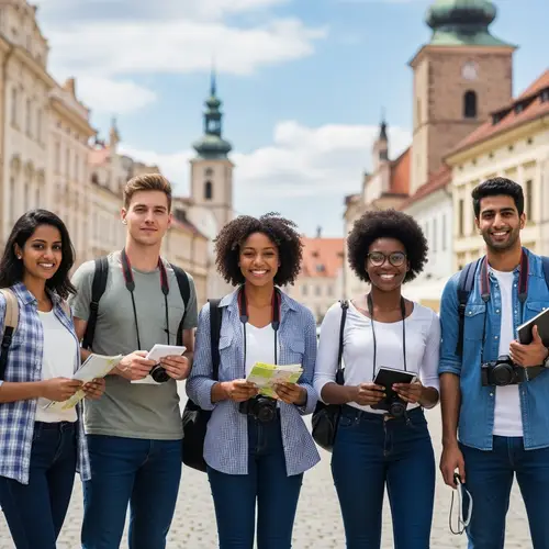 Eastern Europe Student Educational Journey | Group Portrait
