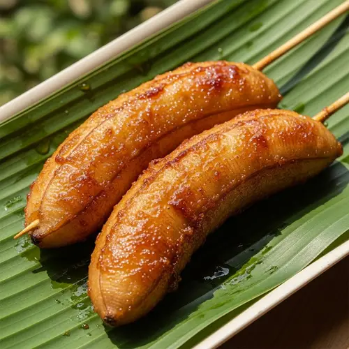 Delicious Banana Cue: Traditional Filipino Street Food