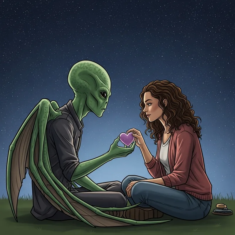 Extraterrestrial Human Romance: A Love Story