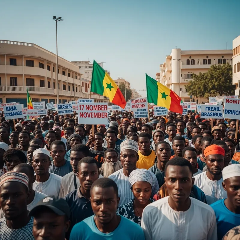 Senegal Manifestation on November 17th