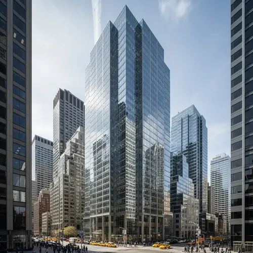 Contemporary Business Center - Modern Architecture Workspace