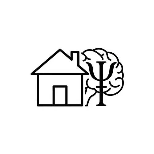 Minimalist Home and Psychology Icon Design