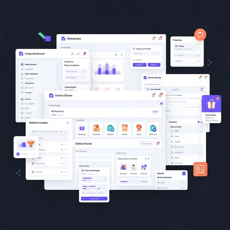 Integrated E-Commerce Store Management Platform with Numerous Features