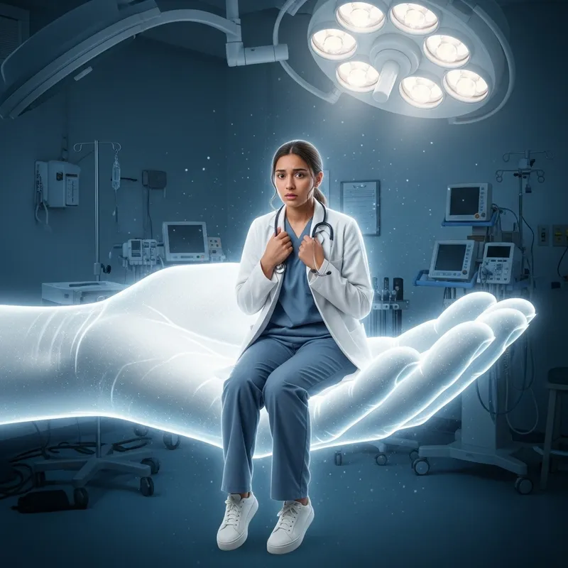 Divine Intervention for Terrified Female Medical Student Divine Intervention for Terrified Female Medical Student