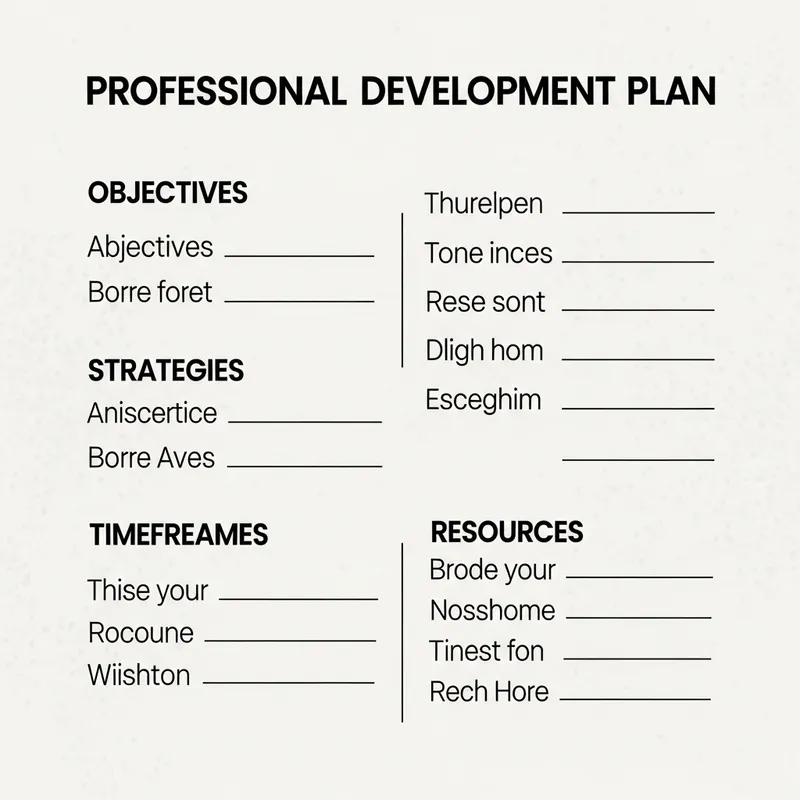 Professional Development Plan Template | Create Your Strategy Now Professional Development Plan Template | Create Your Strategy Now