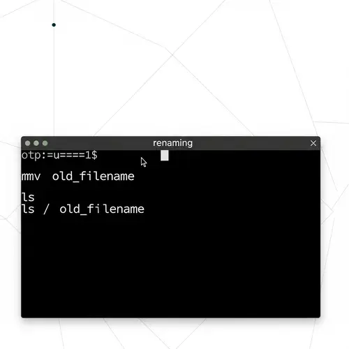 Efficient Linux File Renaming Process Illustrated