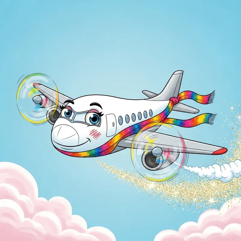 Enola Gay Goes Gay: A Whimsical Airplane Twist Enola Gay Goes Gay: A Whimsical Airplane Twist