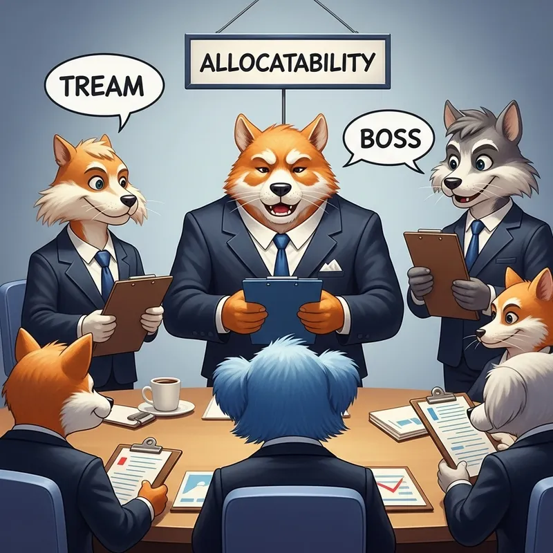 Boss Animals in Business Attire Team Meeting | Colorful Characters