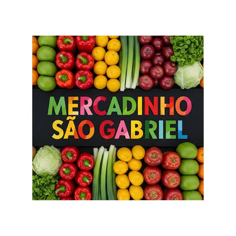 Fresh Fruits & Vegetables Display | Mercadinho São Gabriel