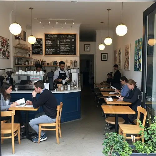 Charming Coffee Shop: Cozy Atmosphere & Fresh Brews