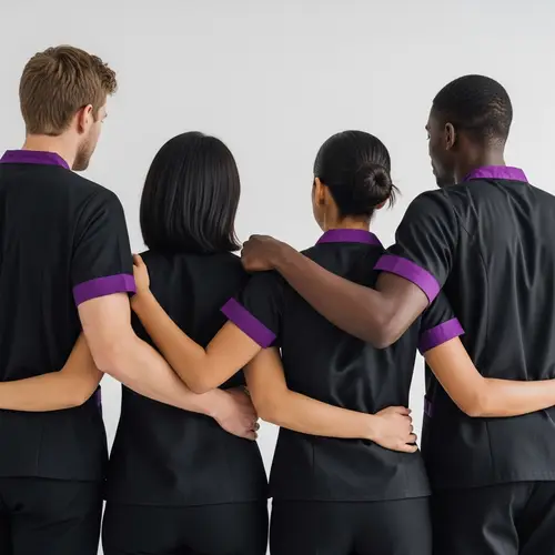 Diverse Beauty Therapists in Stylish Uniforms