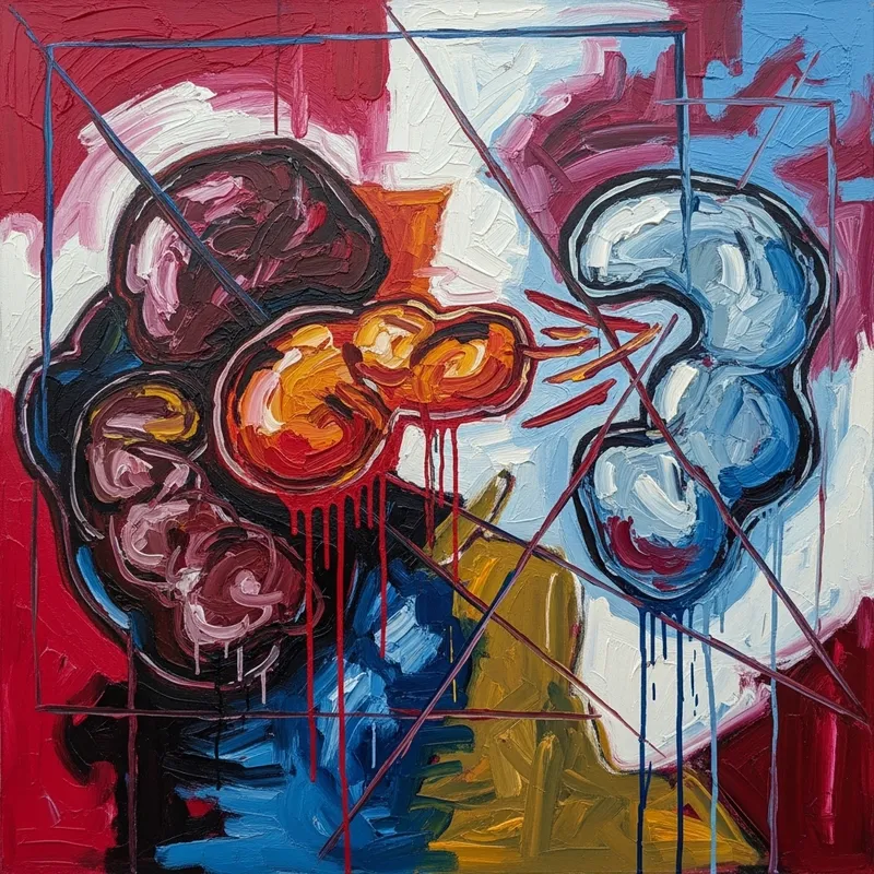 Transplantation Modern Art Expressing Emotion Transplantation Modern Art Expressing Emotion