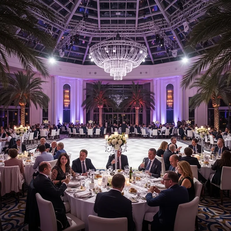 Elegant Dance Floor for Gala Dinners in Dubai