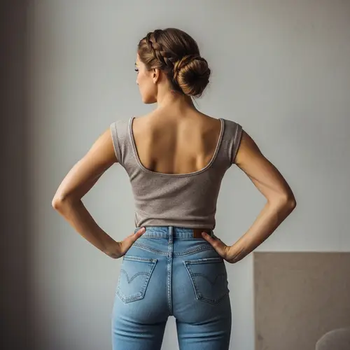 Stylish Contemporary Woman with Fit Physique | Fashion Portrait