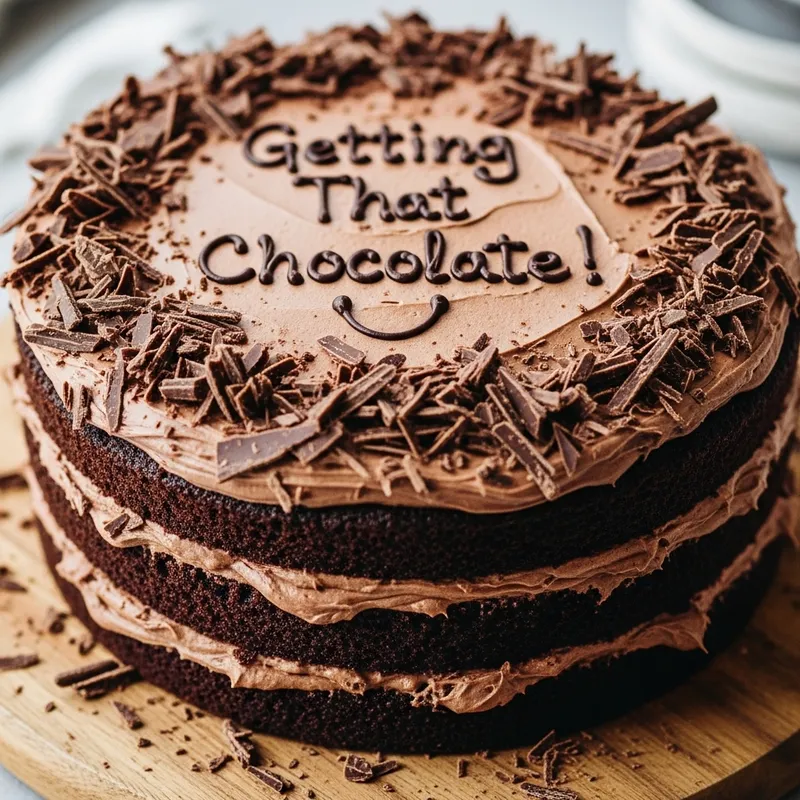 Delicious Chocolate Cake | Mouthwatering Layers Of Dark Chocolate