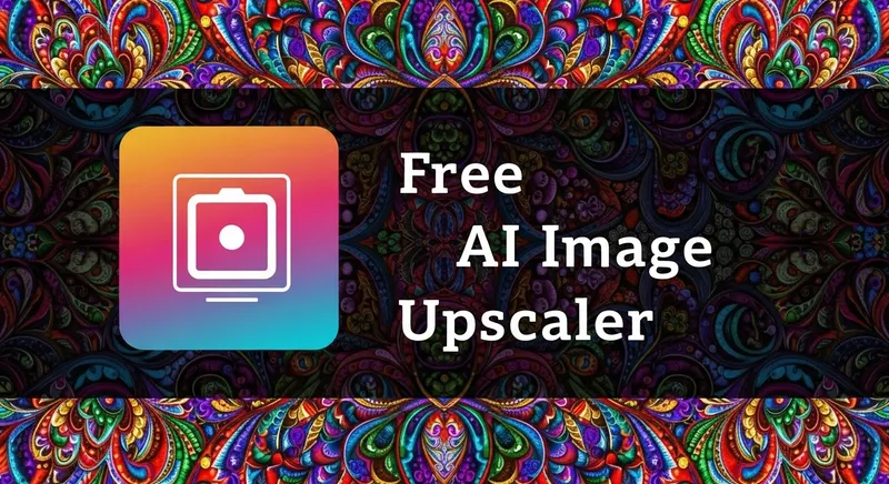 Free AI Image Upscaler | Intricately Detailed Vibrant Background
